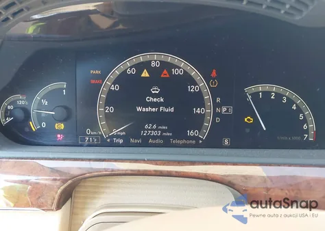 2009 Mercedes-Benz S 550 4Matic z USA, uszkodzony, nr VIN WDDNG86X49A268373